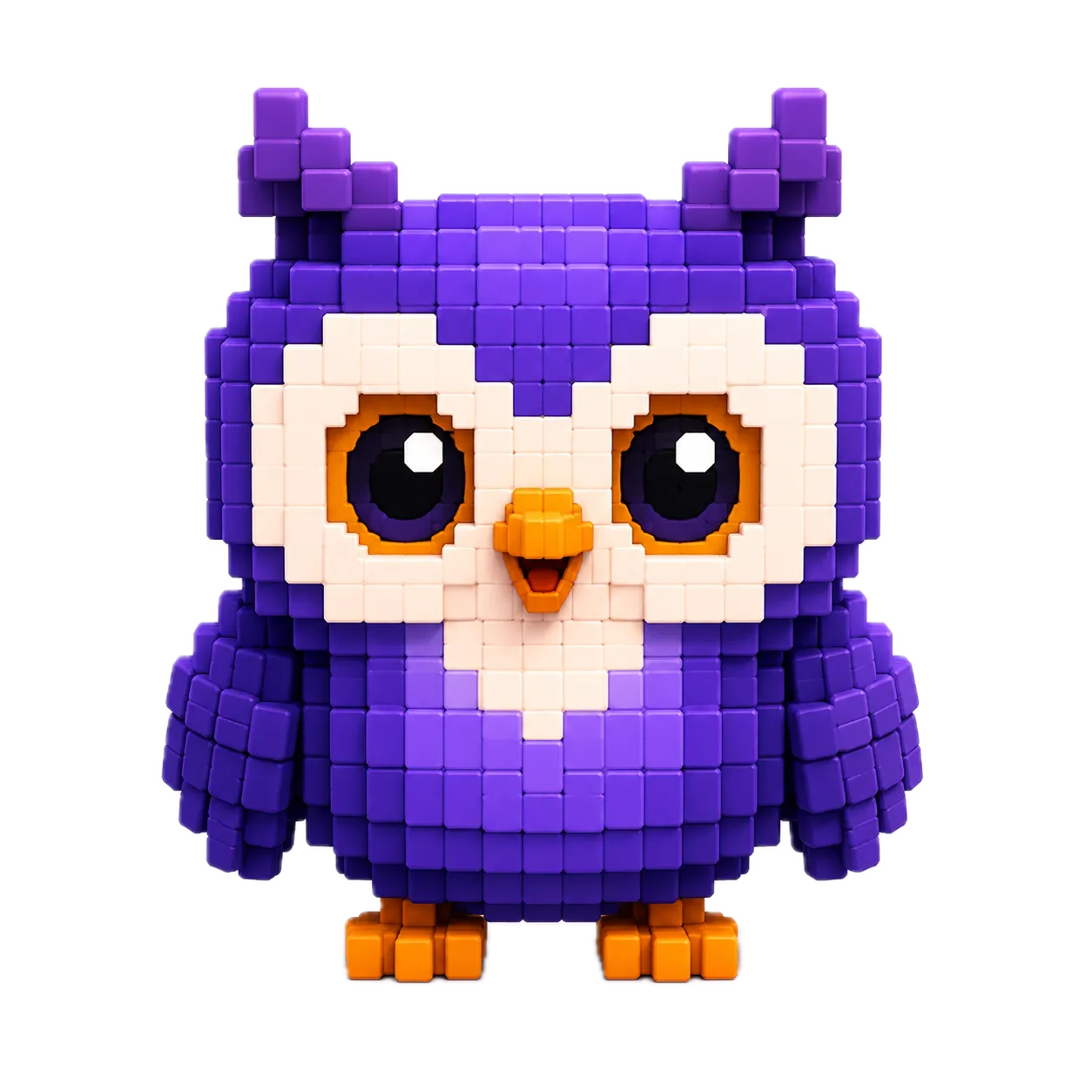 QuadSpin owl mascot